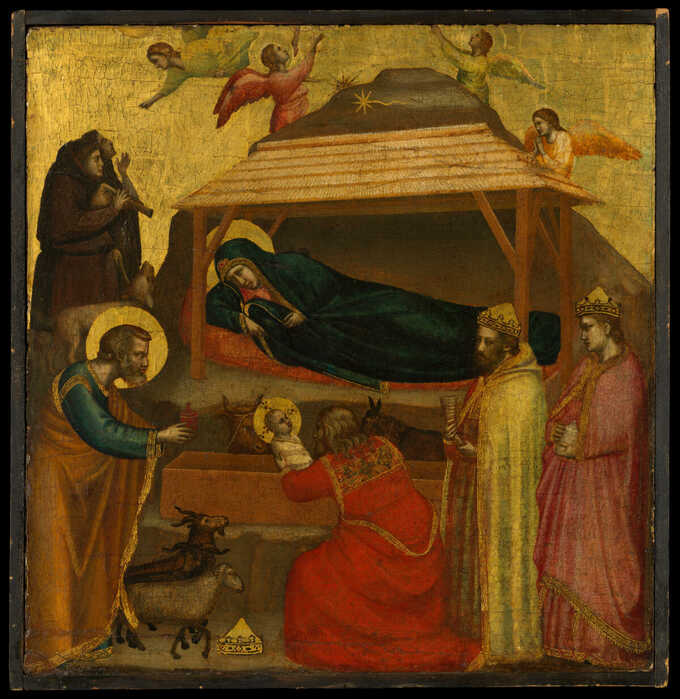 Giotto di Bondone : L'Adoration des Mages