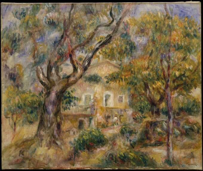 Auguste Renoir : La Ferme des Collettes, Cagnes