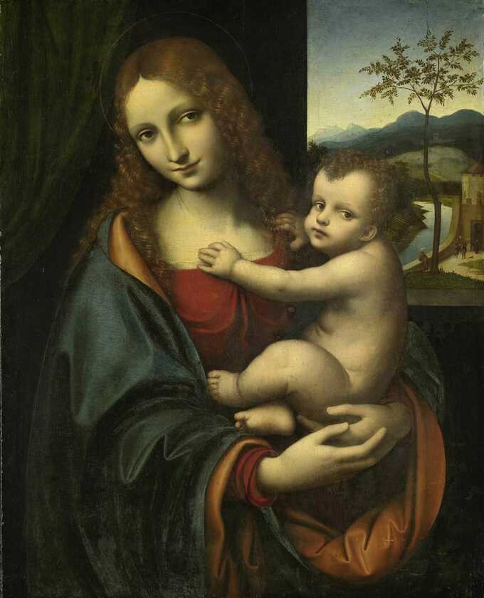 Giampetrino : Vierge à l'enfant