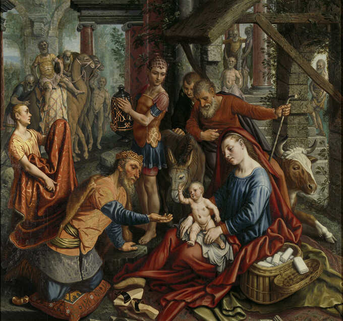 Pieter Aertsen : L'Adoration des Mages