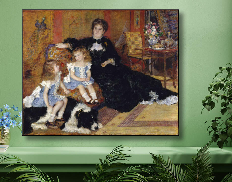 Auguste Renoir : Madame Georges Charpentier (Marguérite-Louise Lemonnier, 1848-1904) et ses enfants, Georgette-Berthe (1872-1945) et Paul-Émile-Charles (1875-1895)