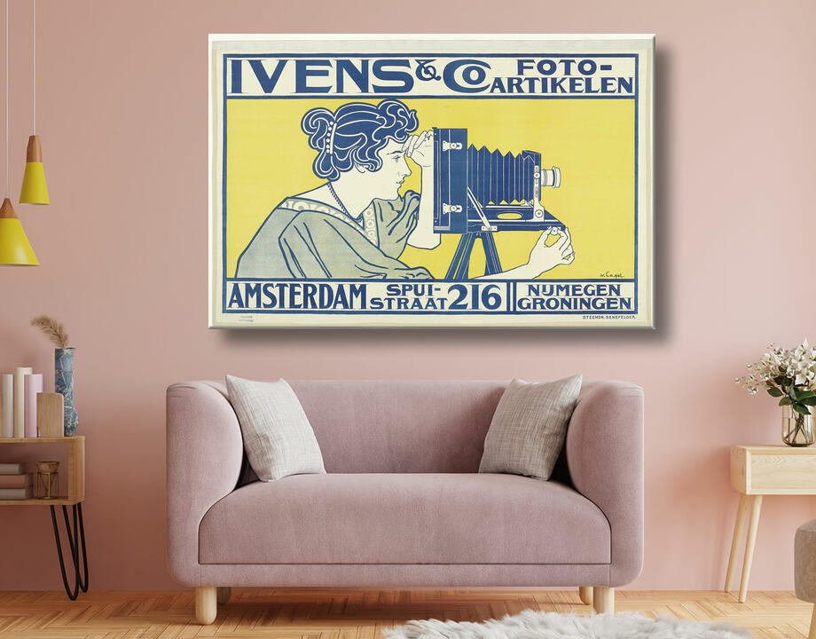 Johann Georg van Caspel : Affiches publicitaires pour Ivens & Co et Guy de Coral & Co