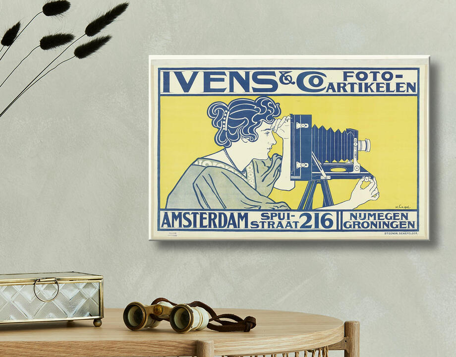 Johann Georg van Caspel : Affiches publicitaires pour Ivens & Co et Guy de Coral & Co