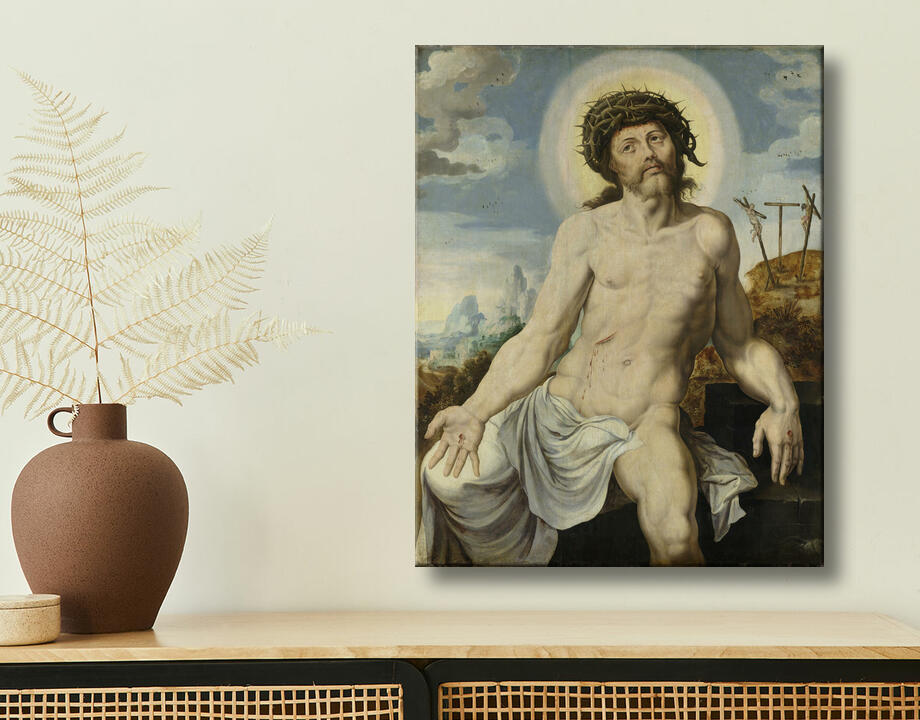 Maarten van Heemskerck : Le Christ comme l'homme des douleurs